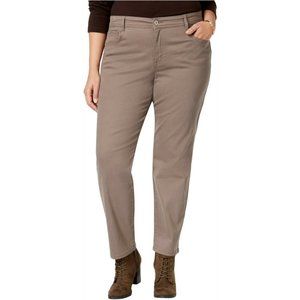 Style & Co Women's High Rise Tummy Control Slim Leg Jeans Plus Size